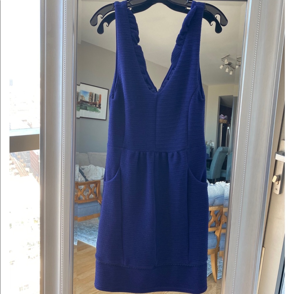 Maeve Anthropologie Knit Dress with Ruffle Detail